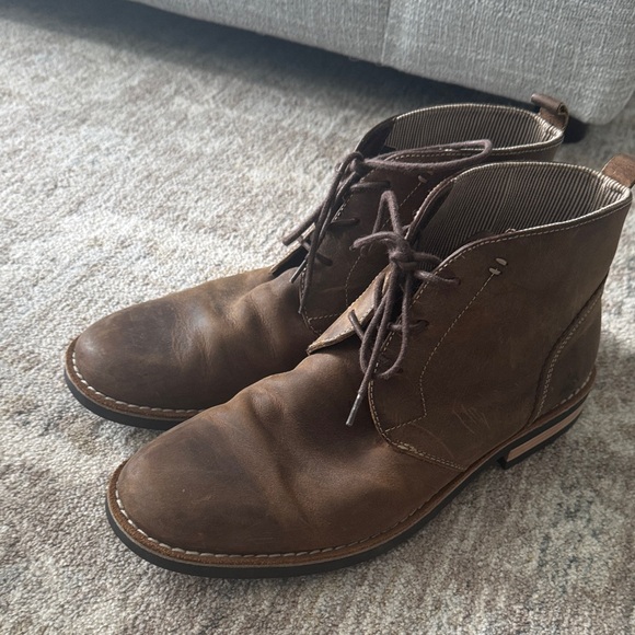Original Penguin Brown Chukka Boots - Picture 1 of 2